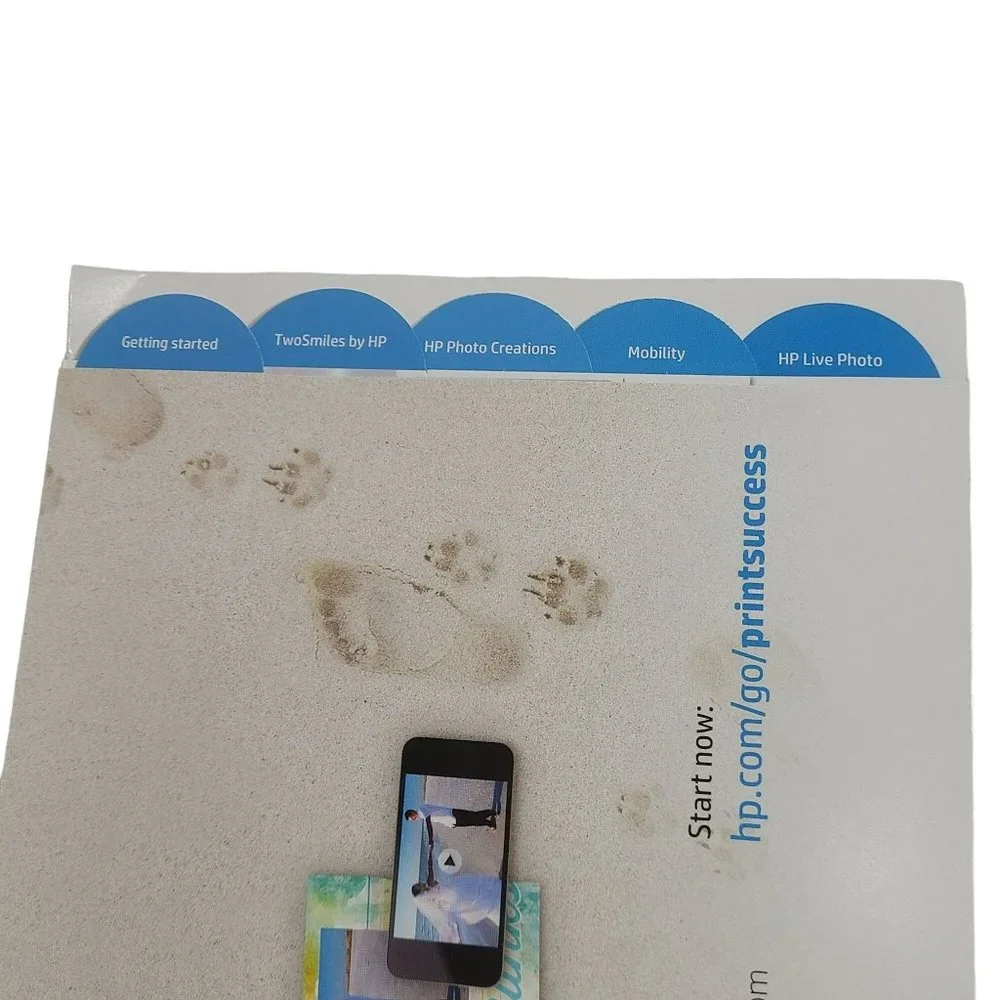 HP Two Smiles Printable Greeting Cards Kit Set of 3 Packs 13 Envelopes 44 Cards